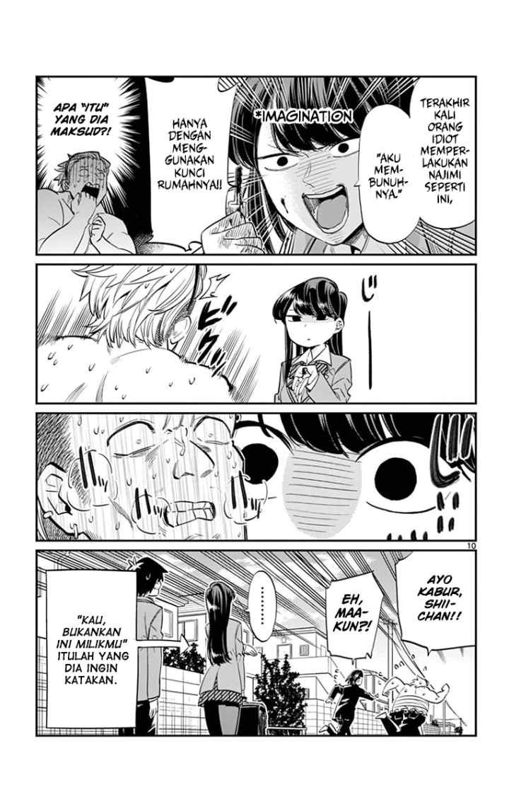Komi-san wa Komyushou Desu chapter 11 halaman 10