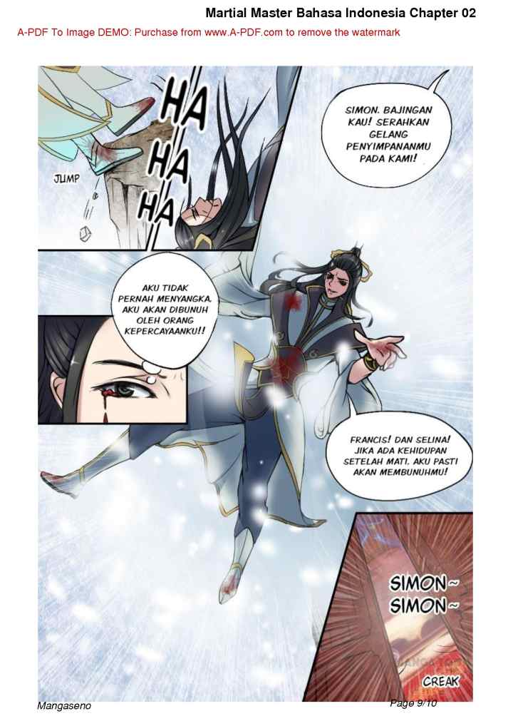 Martial Master chapter 2 halaman 9
