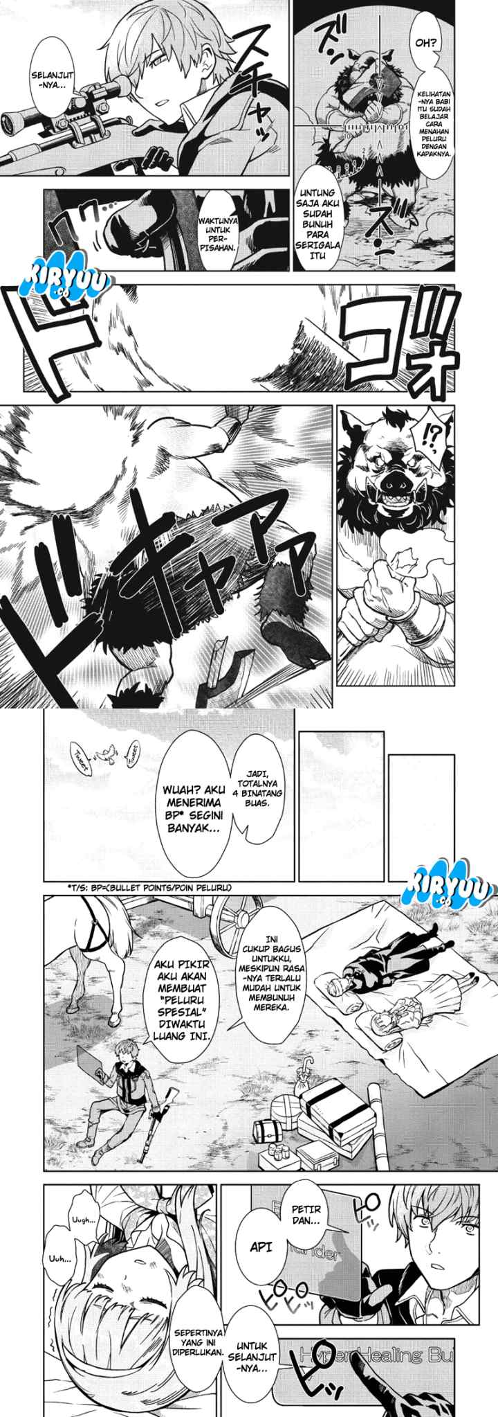 Magan to Dangan o Tsukatte Isekai o Buchinuku! chapter 1 halaman 6