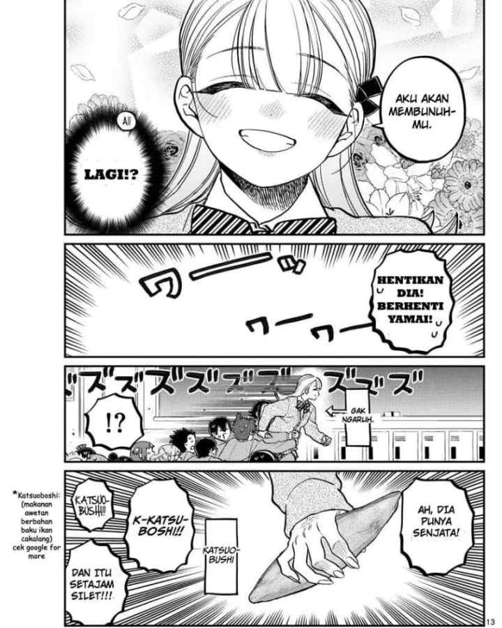 Komi-san wa Komyushou Desu chapter 306 halaman 13
