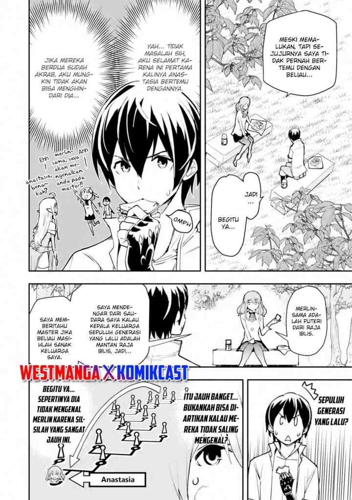 Rakudai Kenja Gakuin no Musou ~ Nidome no Tensei, S Rank Cheat Majutsushi Boukenroku chapter 8.1 halaman 5