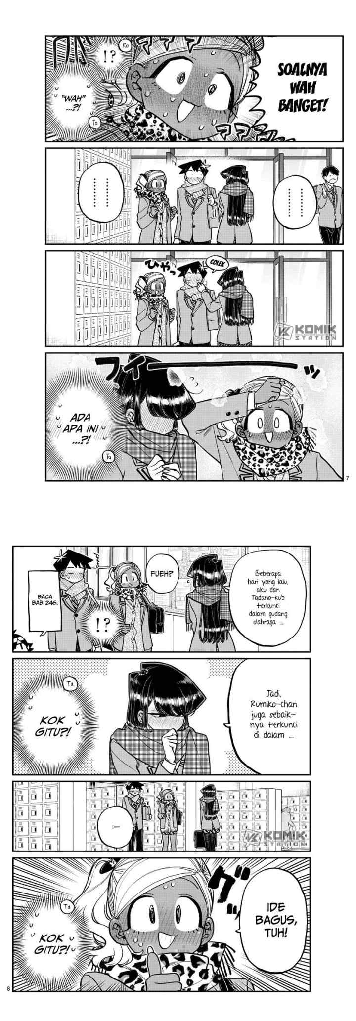 Komi-san wa Komyushou Desu chapter 255 halaman 5