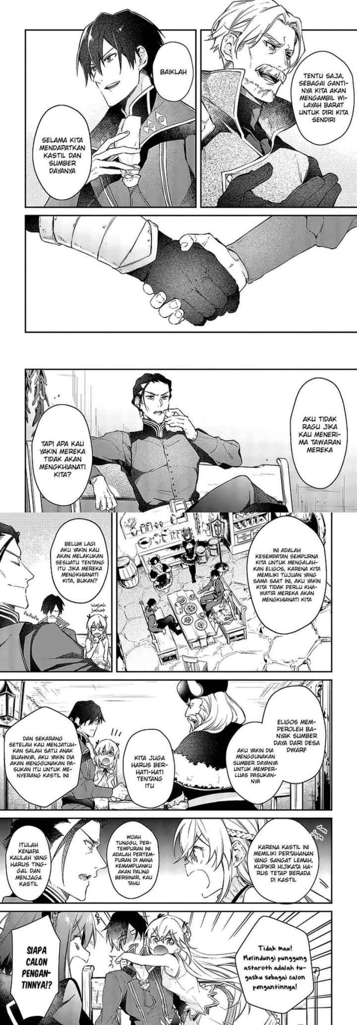 Realist Maou Niyoru Seiiki Naki Isekai Kaikaku chapter 16 halaman 5
