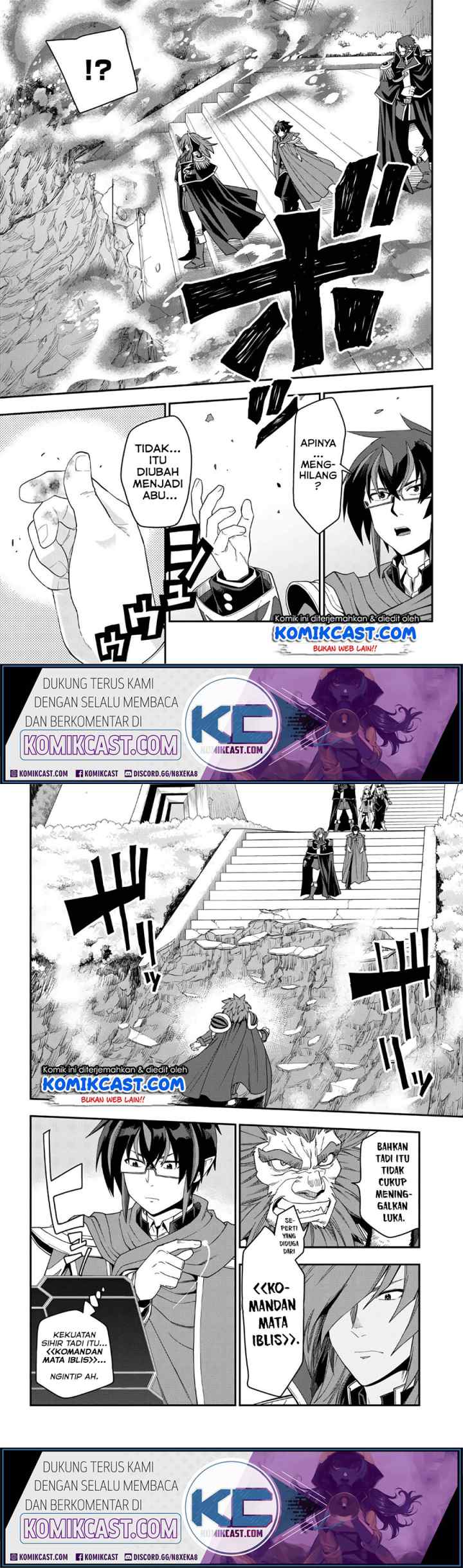 Konjiki no Moji Tsukai: Yuusha Yonin ni Makikomareta Unique Cheat chapter 64 halaman 9