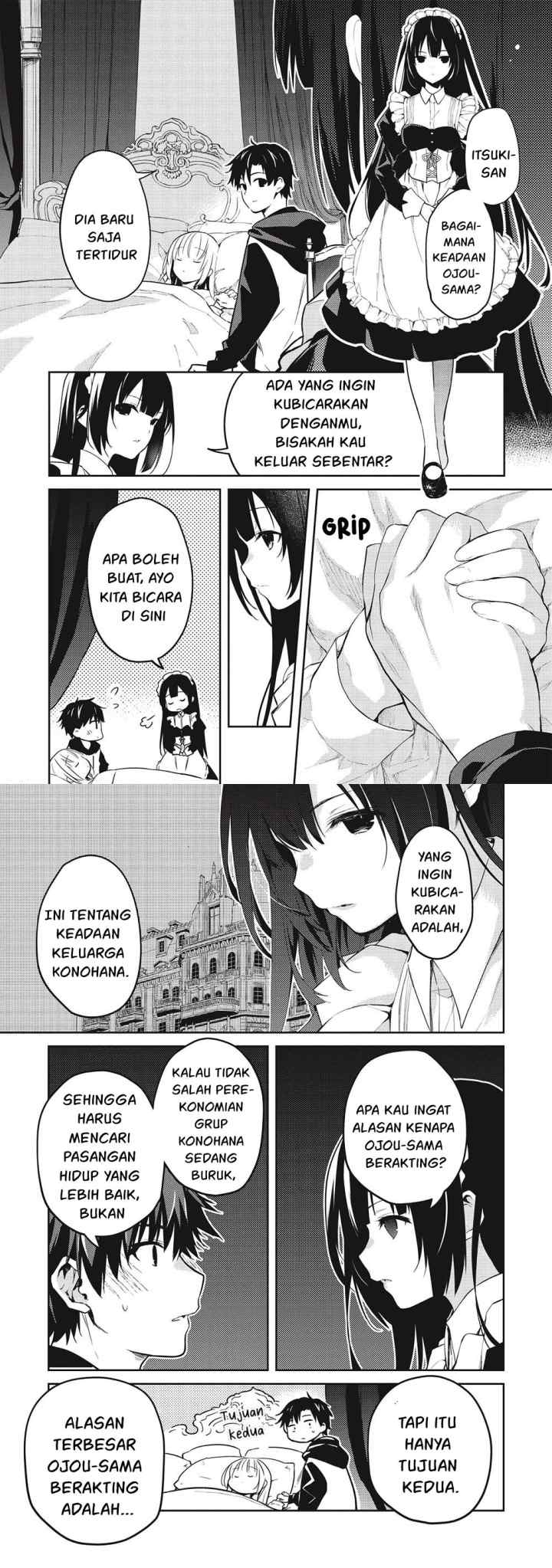 Saijo no Osewa ~Takane no Hana Darakena Meimon Kou de, Gakuin Ichi no Ojou-sama (Seikatsu Noryoku Kaimu) o Kagenagara Osewa suru Koto ni Narimashita~ chapter 13 halaman 7