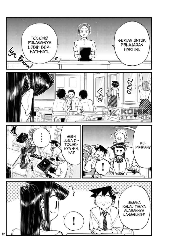 Komi-san wa Komyushou Desu chapter 196.1 halaman 13