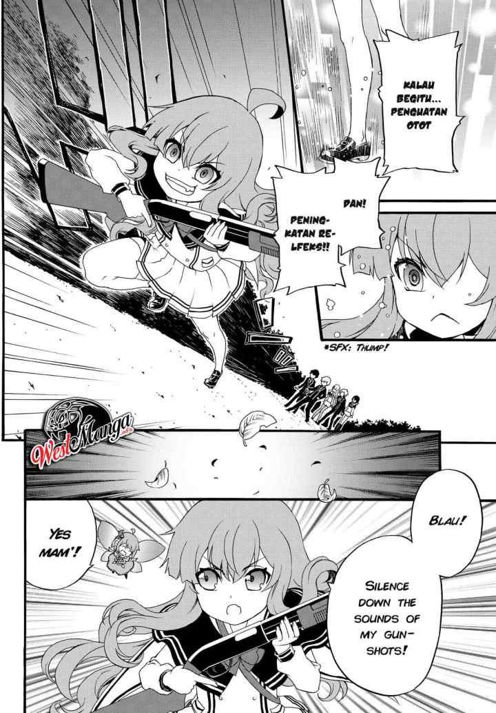 The Villainess Will Crush Her Destruction End Through Modern Firepower chapter 27 halaman 8