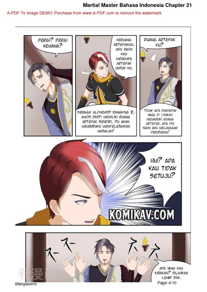 Martial Master chapter 21 halaman 4
