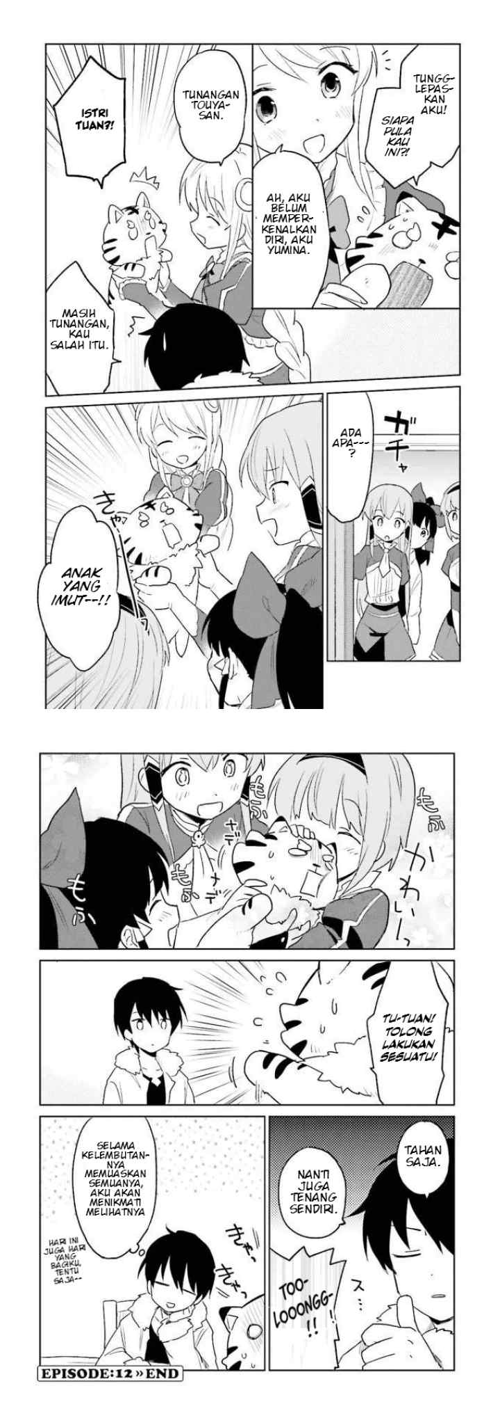 Isekai wa Smartphone to Tomo ni chapter 12 halaman 17