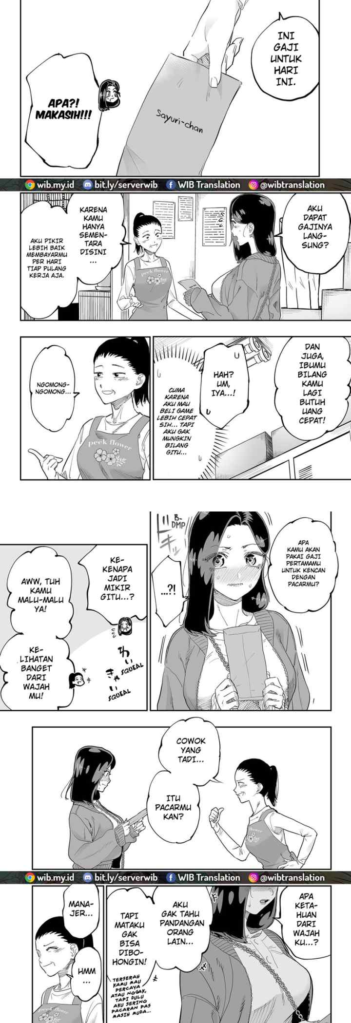 Dosanko Gyaru Is Mega Cutei chapter 79 halaman 4