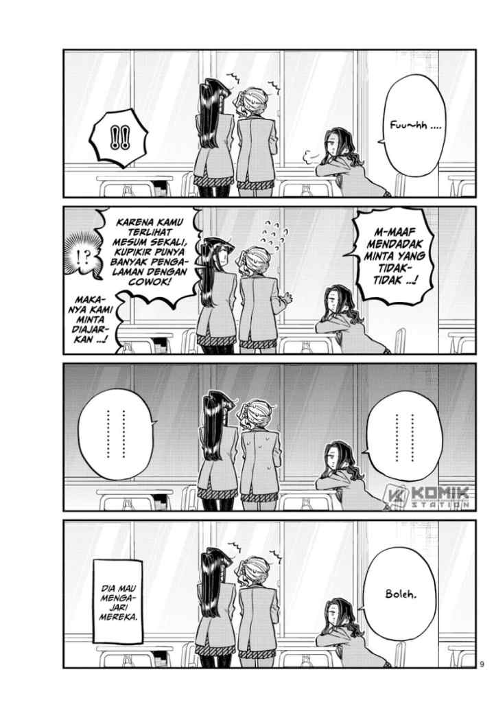 Komi-san wa Komyushou Desu chapter 240 halaman 10