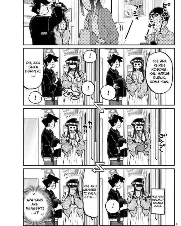 Komi-san wa Komyushou Desu chapter 319 halaman 8