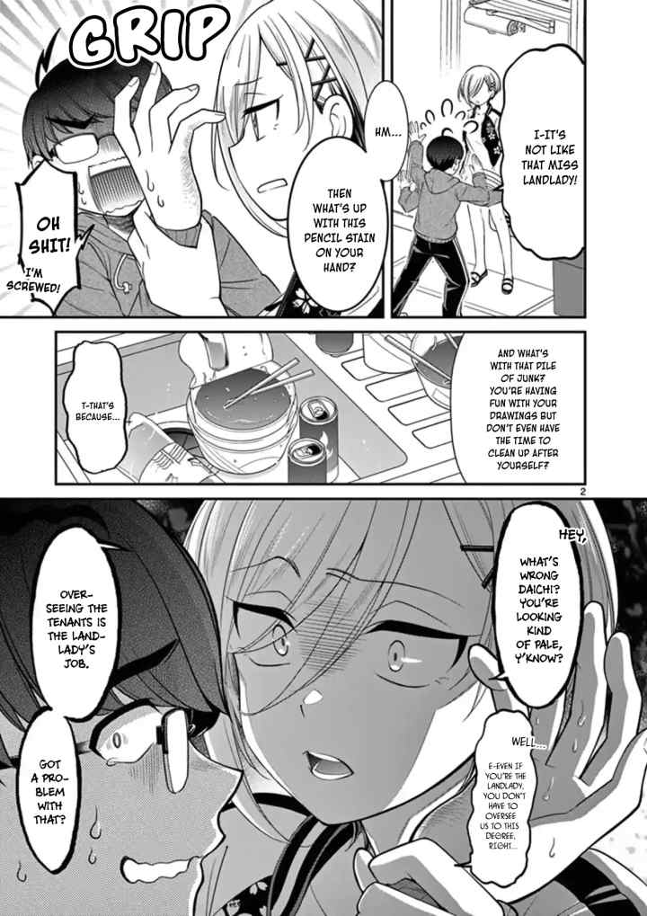 LandLadyankee! ~My Apartment Life with a Yankee Landlord~ chapter 1.5 halaman 8