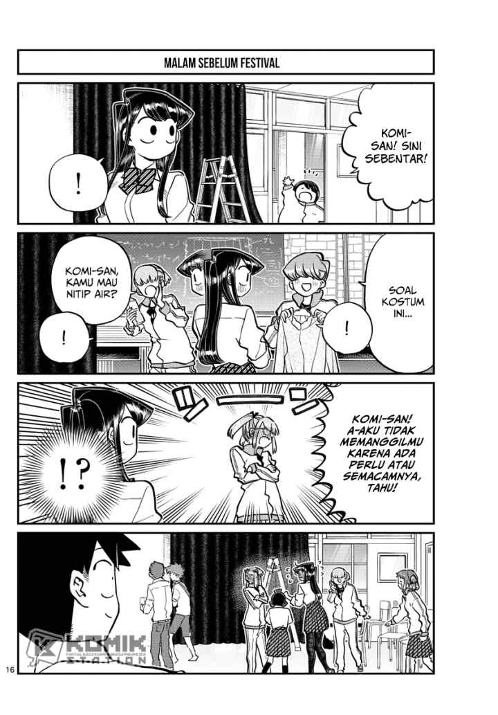 Komi-san wa Komyushou Desu chapter 238 halaman 17