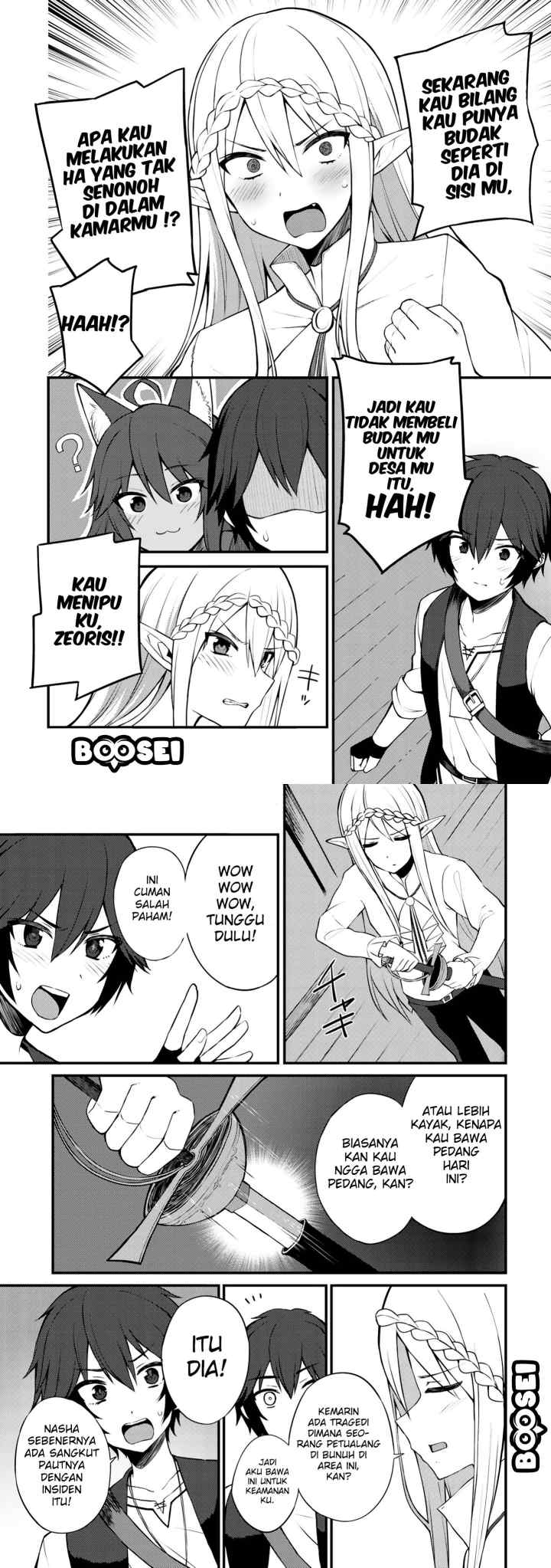Dorei Shounin shika Sentakushi ga Nai desu yo? Harem? Nani Sore Oishii no? chapter 7 halaman 5