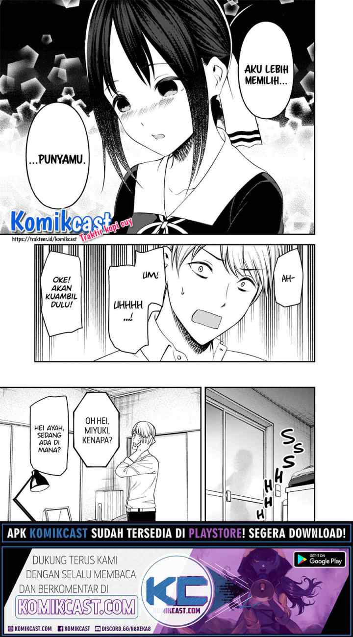 Kaguya-sama wa Kokurasetai: Tensai-tachi no Renai Zunousen chapter 219 halaman 4