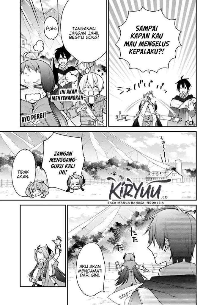 Saikyou no Madoshi. Hisa ni Ya wo Ukete Shimatta no de Inaka no Eihei ni Naru chapter 16.1 halaman 10