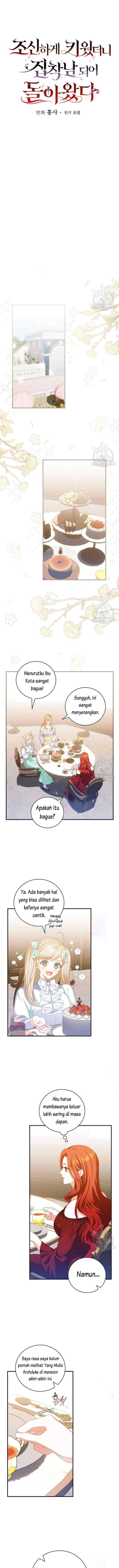 I Raised A Boy Kindly But He Returned As An Obsessive Man chapter 34 halaman 5