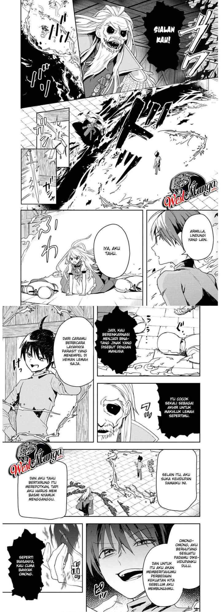 Shitennou Sai Jakudatta Ore. Tensei Shitanode Heionna Seikatsu wo Nozomu chapter 7 halaman 9