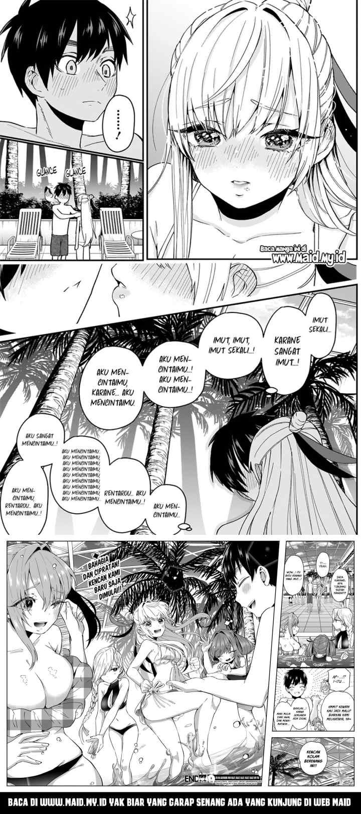 Kimi no Koto ga Dai Dai Dai Dai Daisuki na 100-ri no Kanojo chapter 9 halaman 11