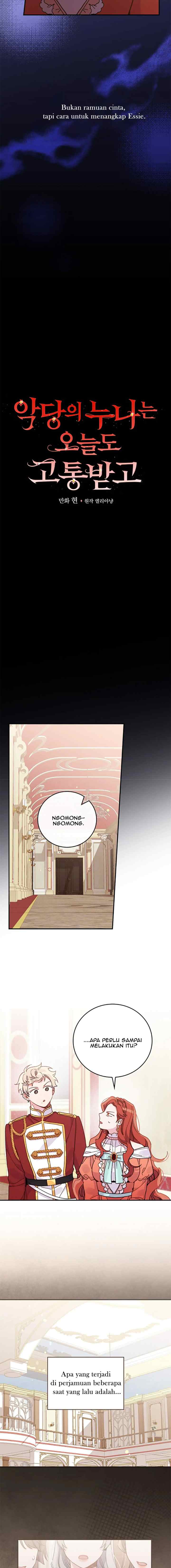 The Villain's Older Sister Suffers Again Today chapter 19 halaman 8