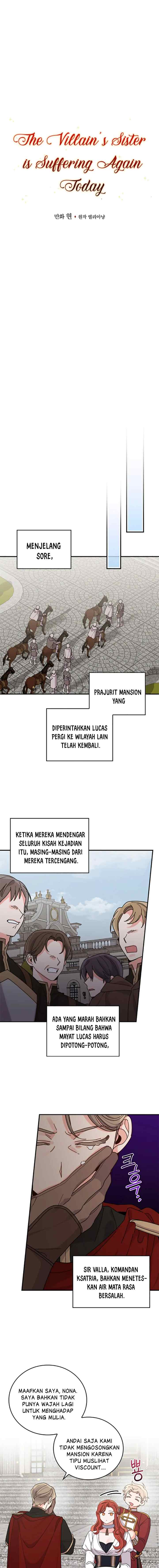 The Villain's Older Sister Suffers Again Today chapter 57 halaman 4