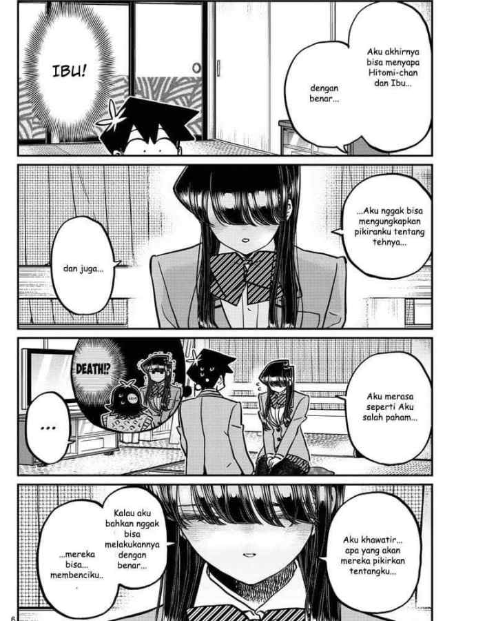Komi-san wa Komyushou Desu chapter 340 halaman 6