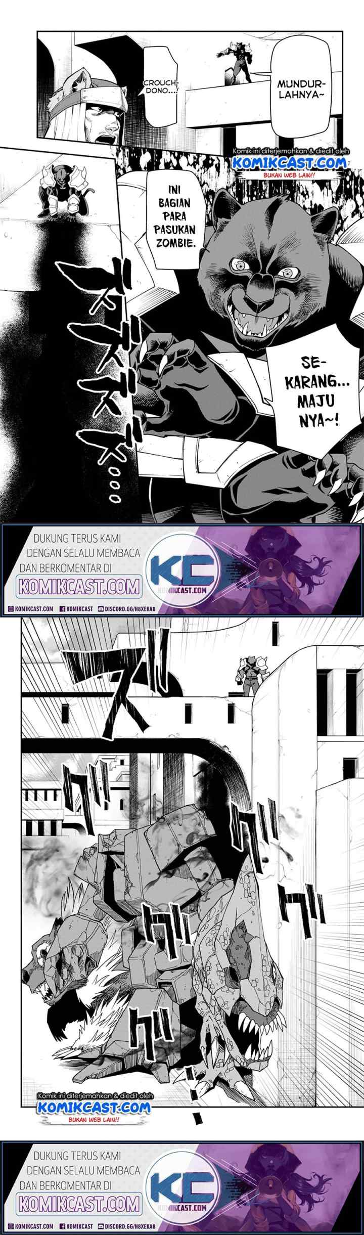 Konjiki no Moji Tsukai: Yuusha Yonin ni Makikomareta Unique Cheat chapter 66 halaman 9