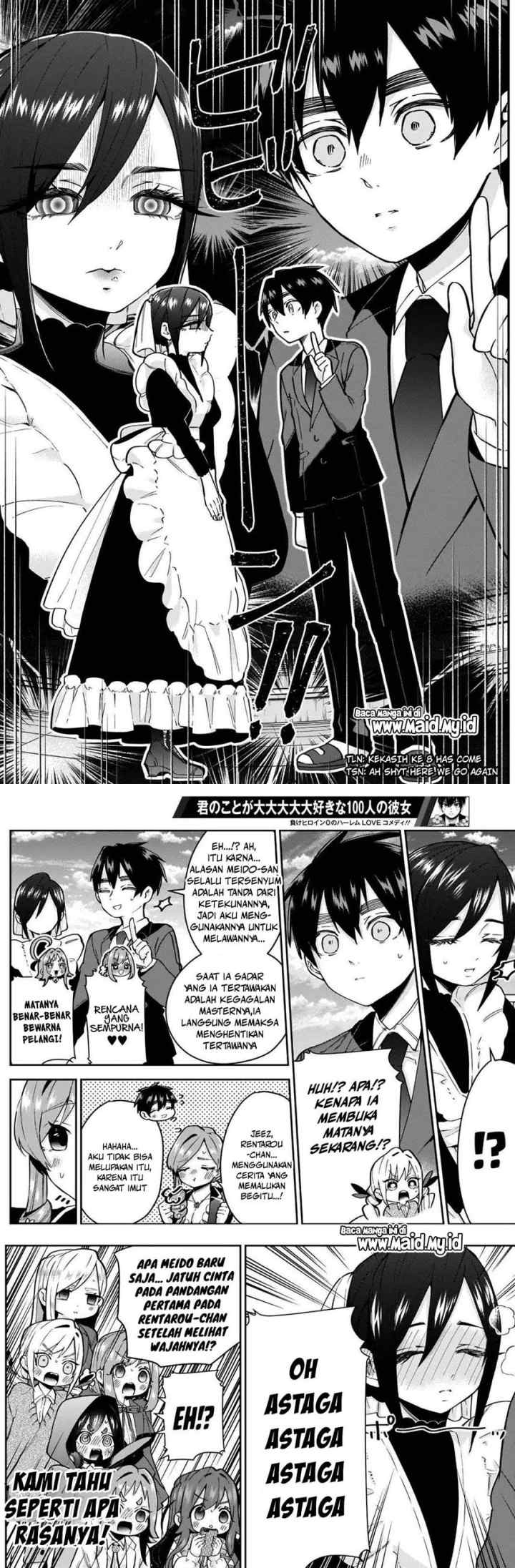 Kimi no Koto ga Dai Dai Dai Dai Daisuki na 100-ri no Kanojo chapter 30 halaman 10