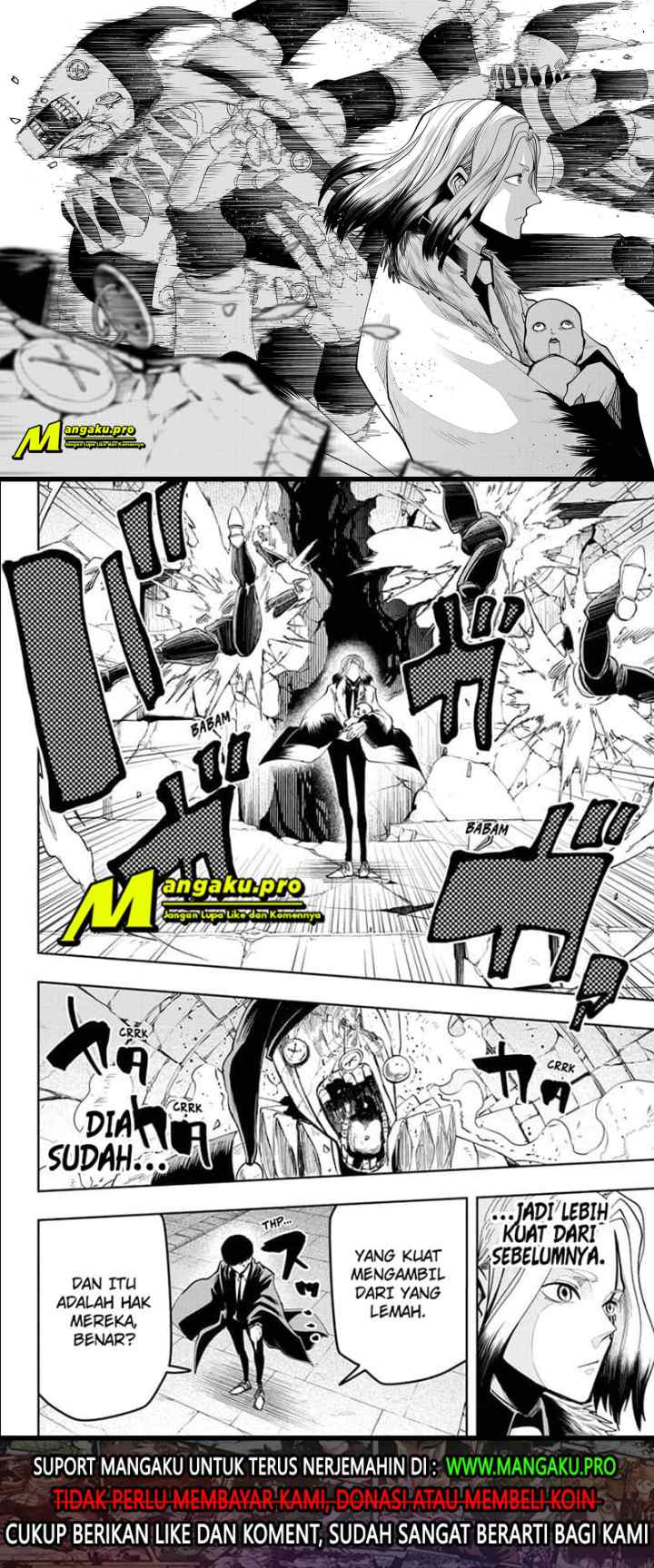 Mashle: Magic and Muscles chapter 32 halaman 10