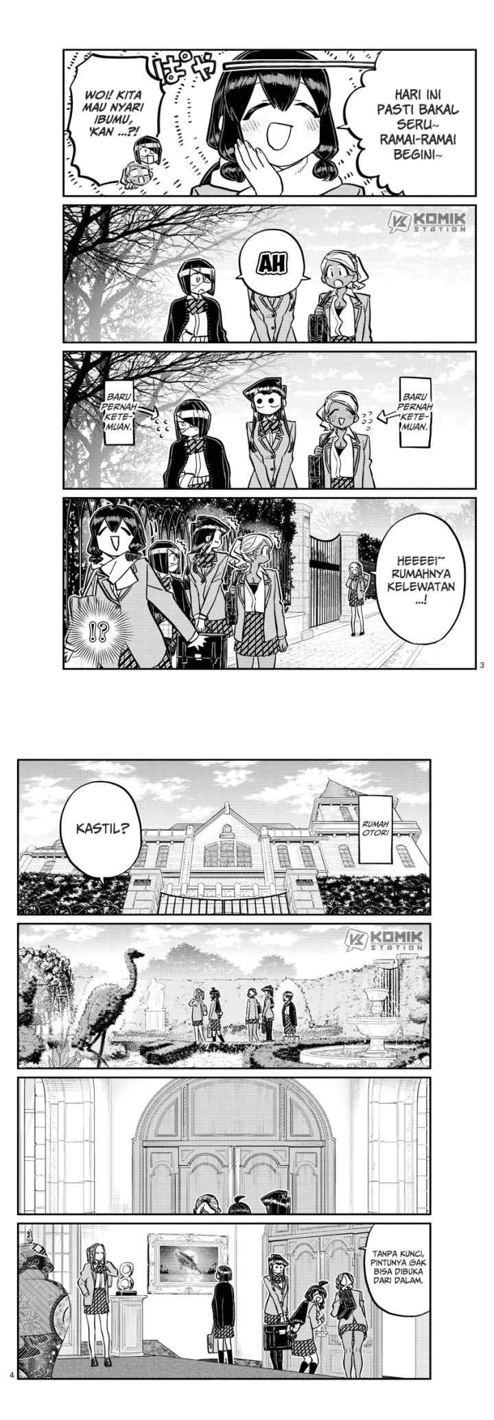 Komi-san wa Komyushou Desu chapter 241 halaman 4
