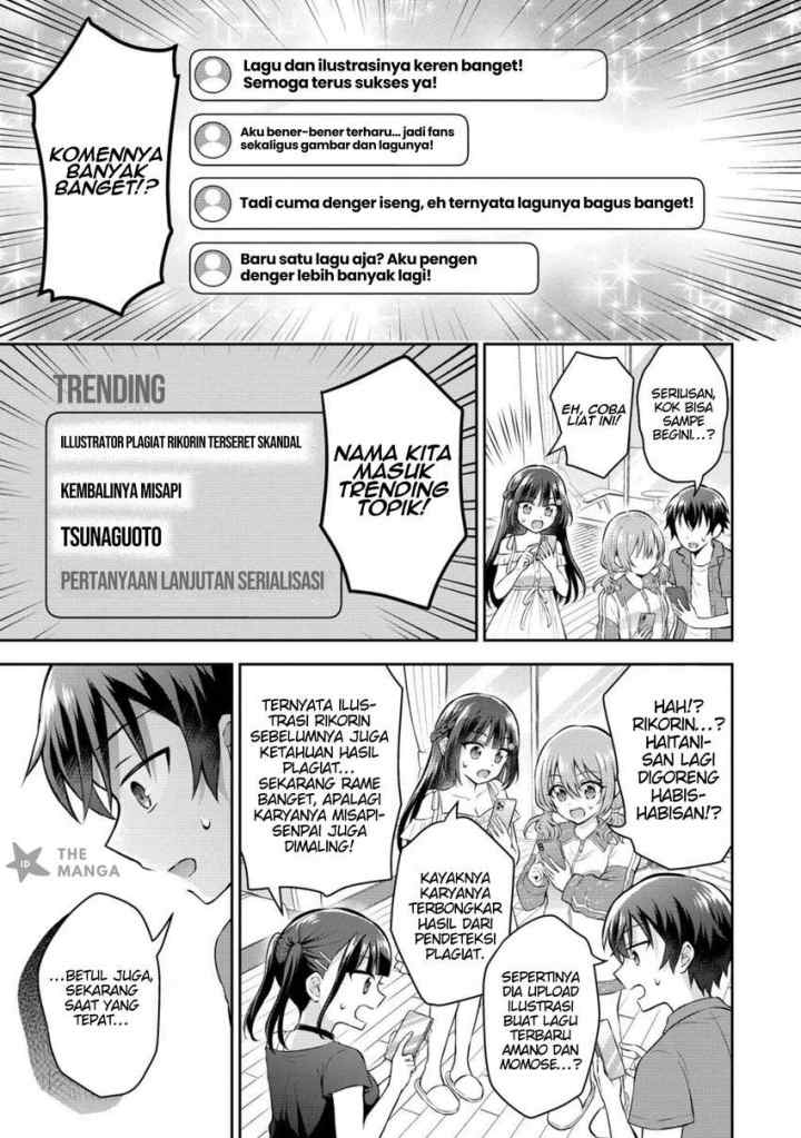 Tonari no Seki no Inkya Joshi ga Oshi Utaite Datta - Ore no Kyoku wo Uttatekure! chapter 12.2 halaman 10