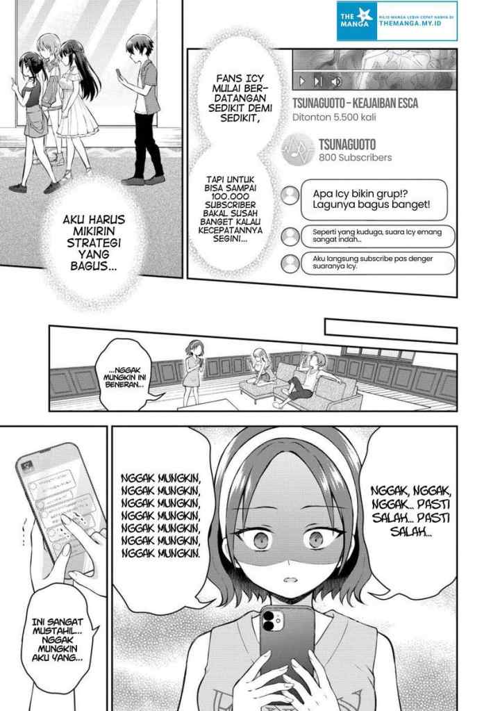 Tonari no Seki no Inkya Joshi ga Oshi Utaite Datta - Ore no Kyoku wo Uttatekure! chapter 12.2 halaman 6