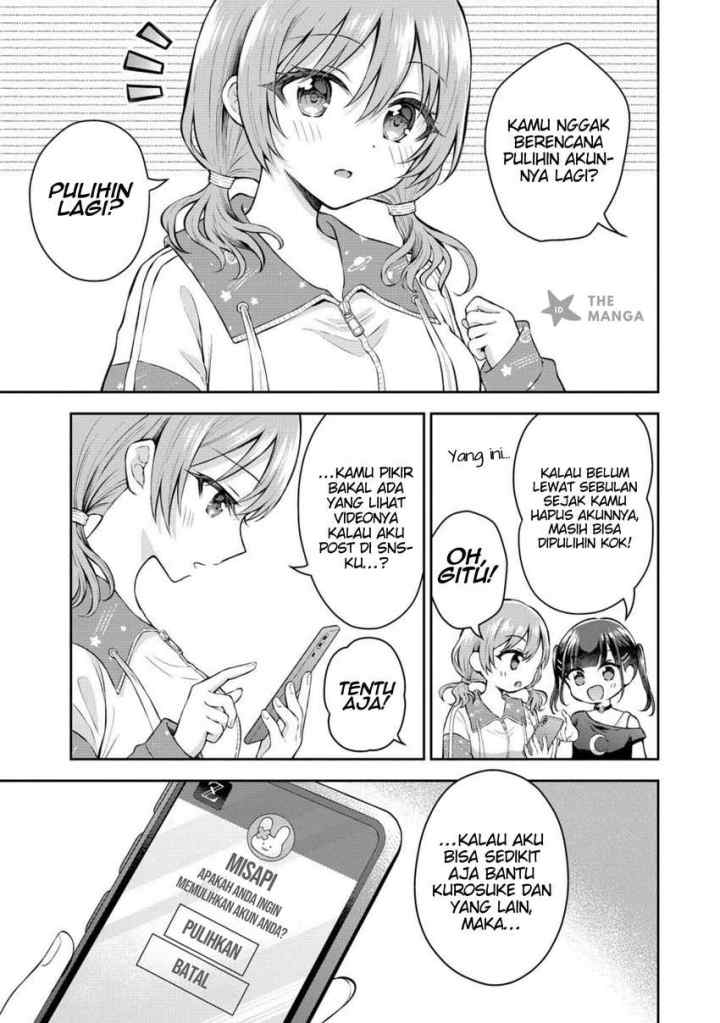 Tonari no Seki no Inkya Joshi ga Oshi Utaite Datta - Ore no Kyoku wo Uttatekure! chapter 12.2 halaman 4