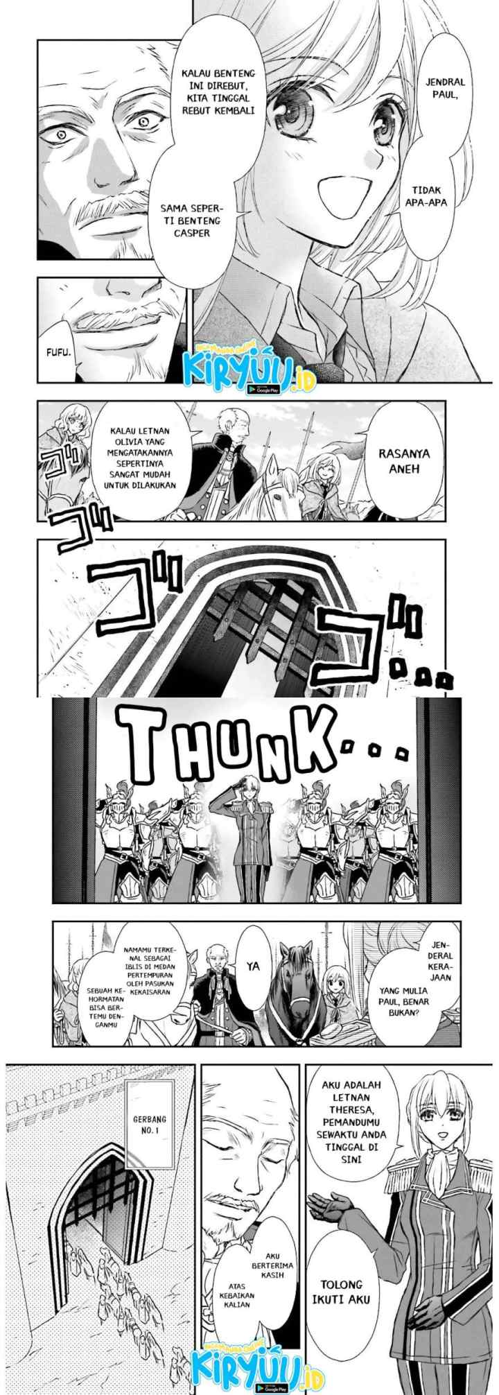 Shinigami ni Sodaterareta Shoujo wa Shikkoku no Tsurugi wo Mune ni Idaku chapter 16 halaman 6