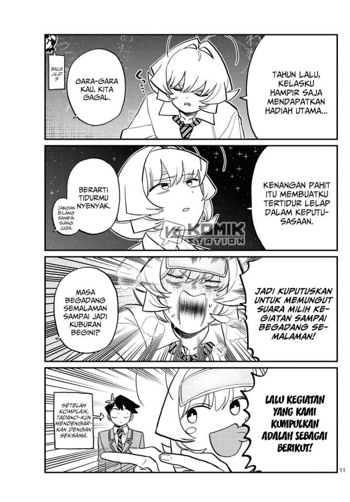 Komi-san wa Komyushou Desu chapter 220 halaman 4