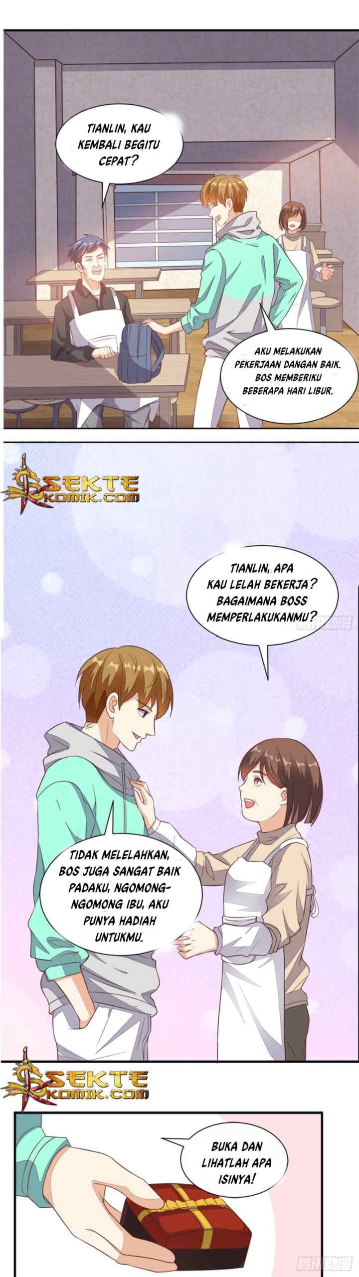 Super WECHAT chapter 21 halaman 9