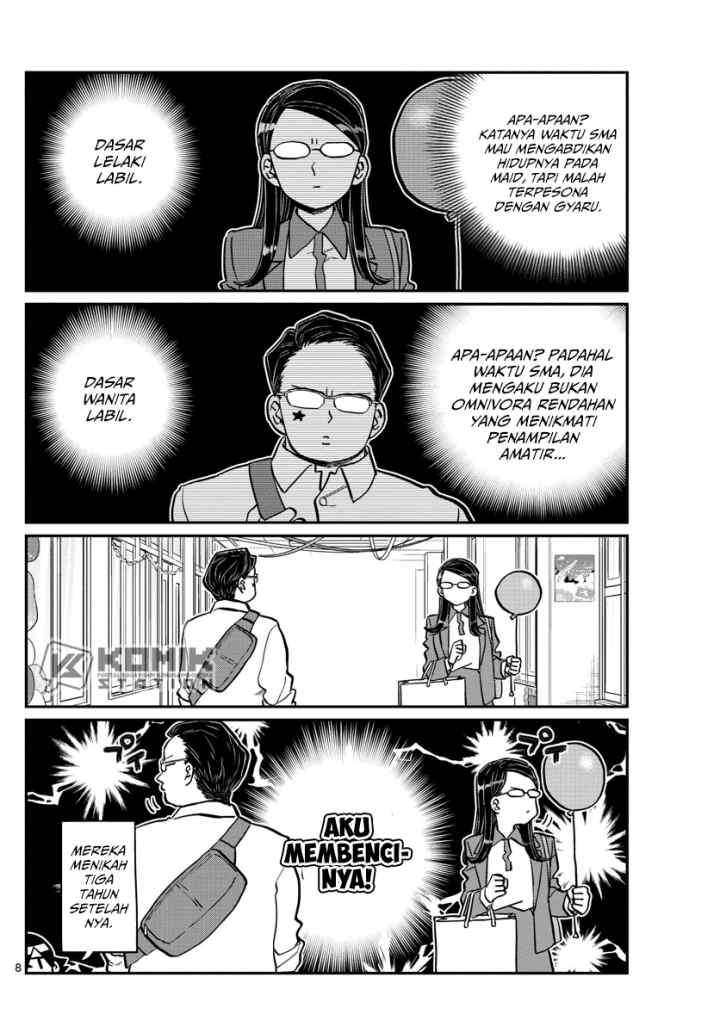 Komi-san wa Komyushou Desu chapter 238 halaman 9