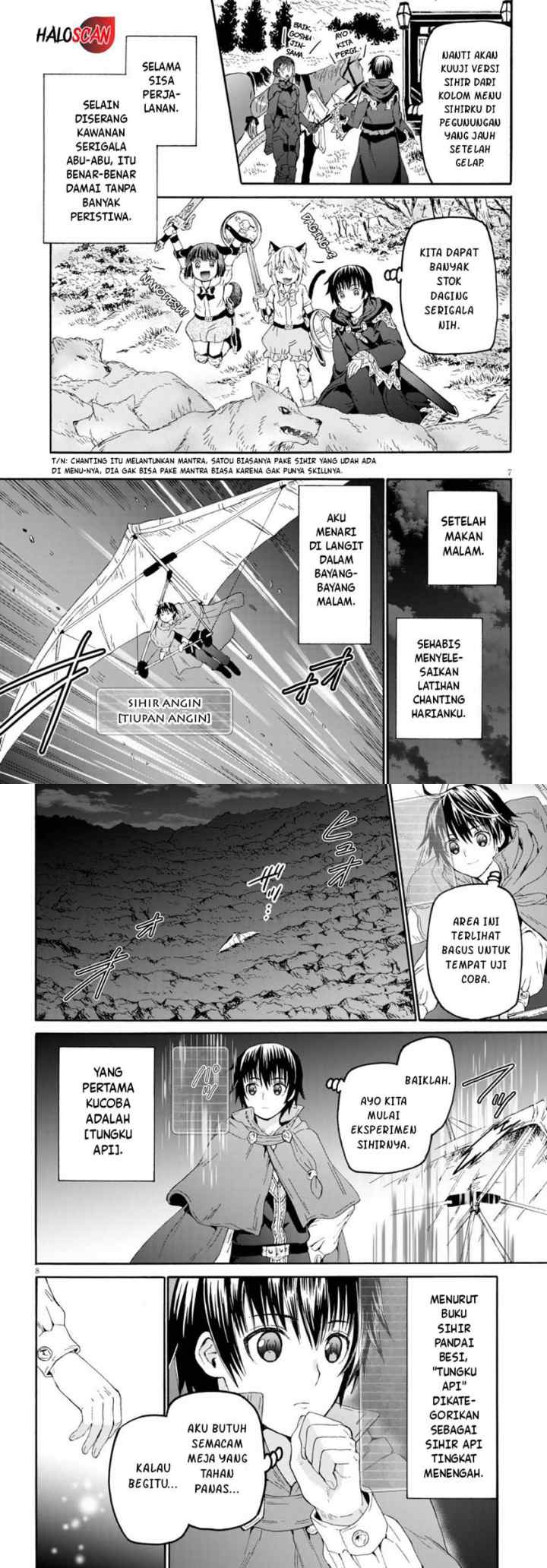 Death March kara Hajimaru Isekai Kyousoukyoku chapter 76 halaman 5