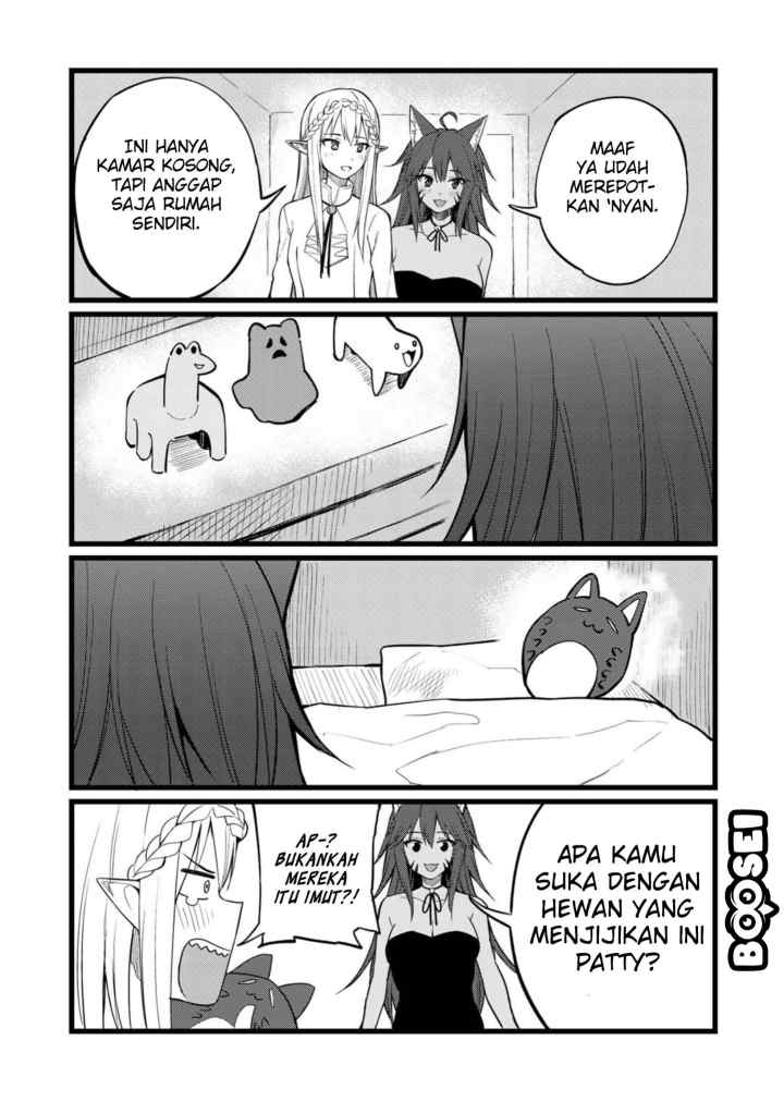 Dorei Shounin shika Sentakushi ga Nai desu yo? Harem? Nani Sore Oishii no? chapter 19.5 halaman 4