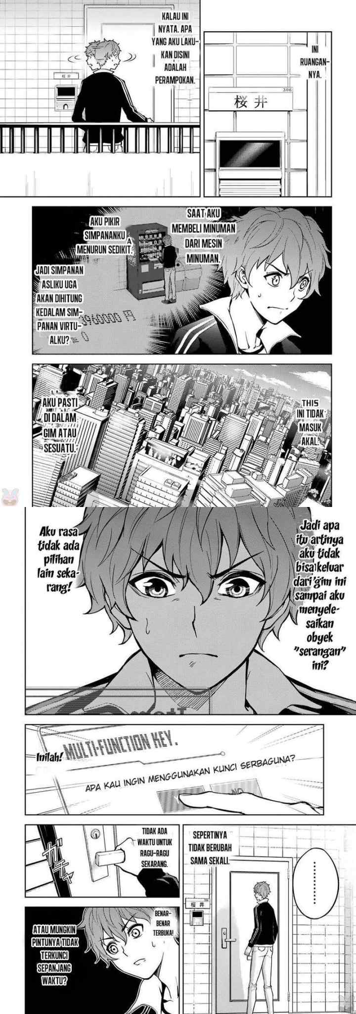 Ore no Genjitsu wa Renai Game?? ka to Omottara Inochigake no Game datta chapter 1 halaman 10