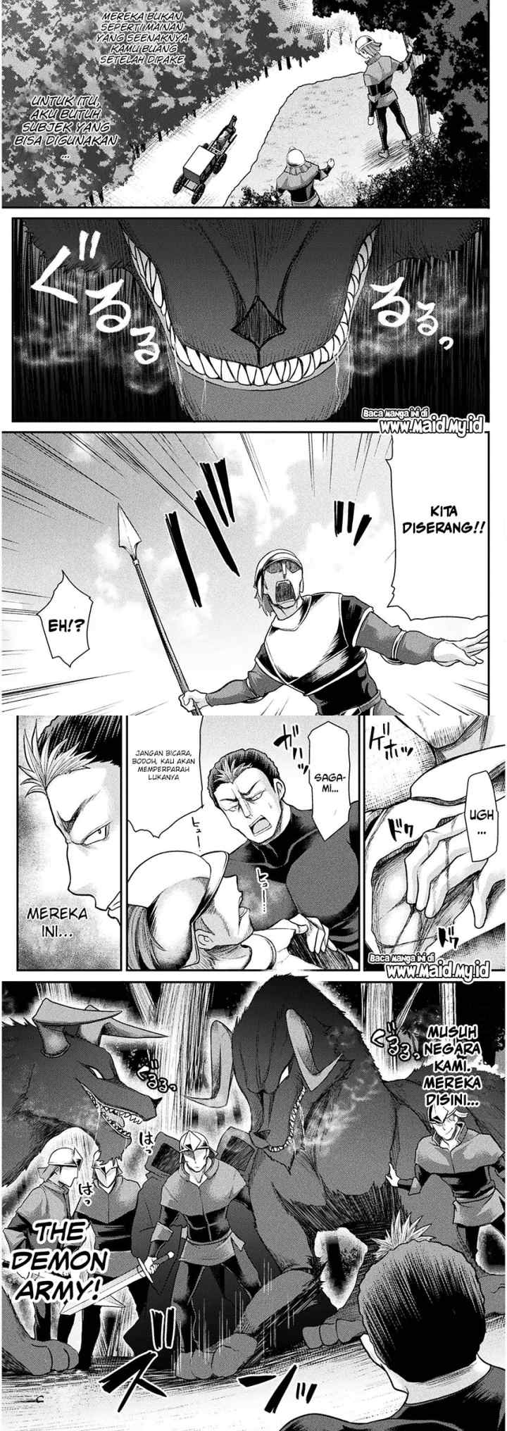 Isekai Majutsushi wa Mahou wo Tonaenai chapter 4 halaman 4