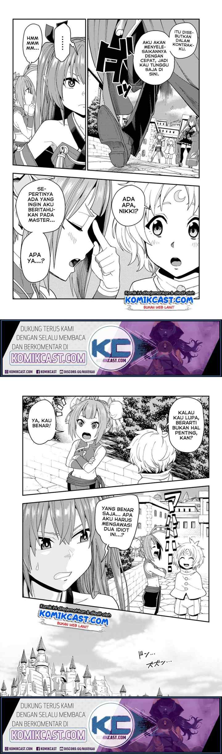 Konjiki no Moji Tsukai: Yuusha Yonin ni Makikomareta Unique Cheat chapter 66 halaman 7