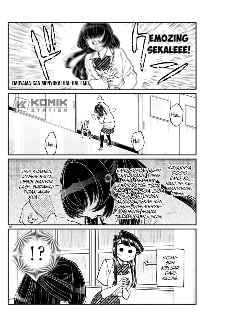 Komi-san wa Komyushou Desu chapter 216 halaman 17