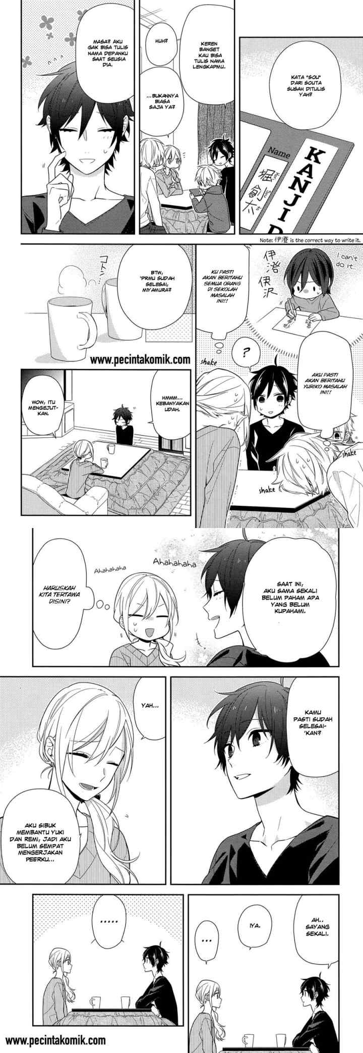 Horimiya chapter 64 halaman 8