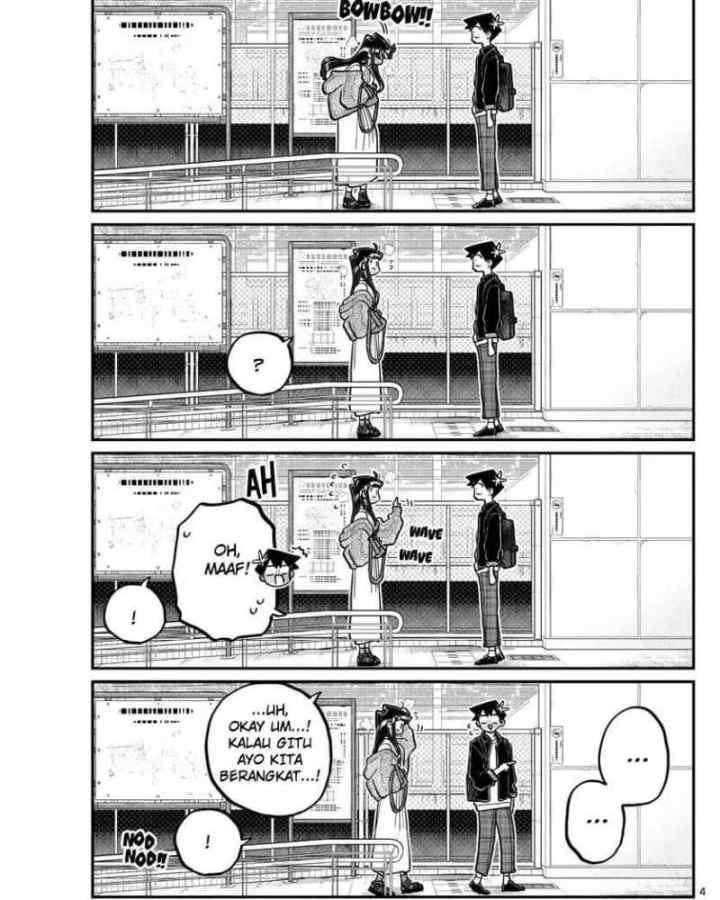 Komi-san wa Komyushou Desu chapter 319 halaman 4