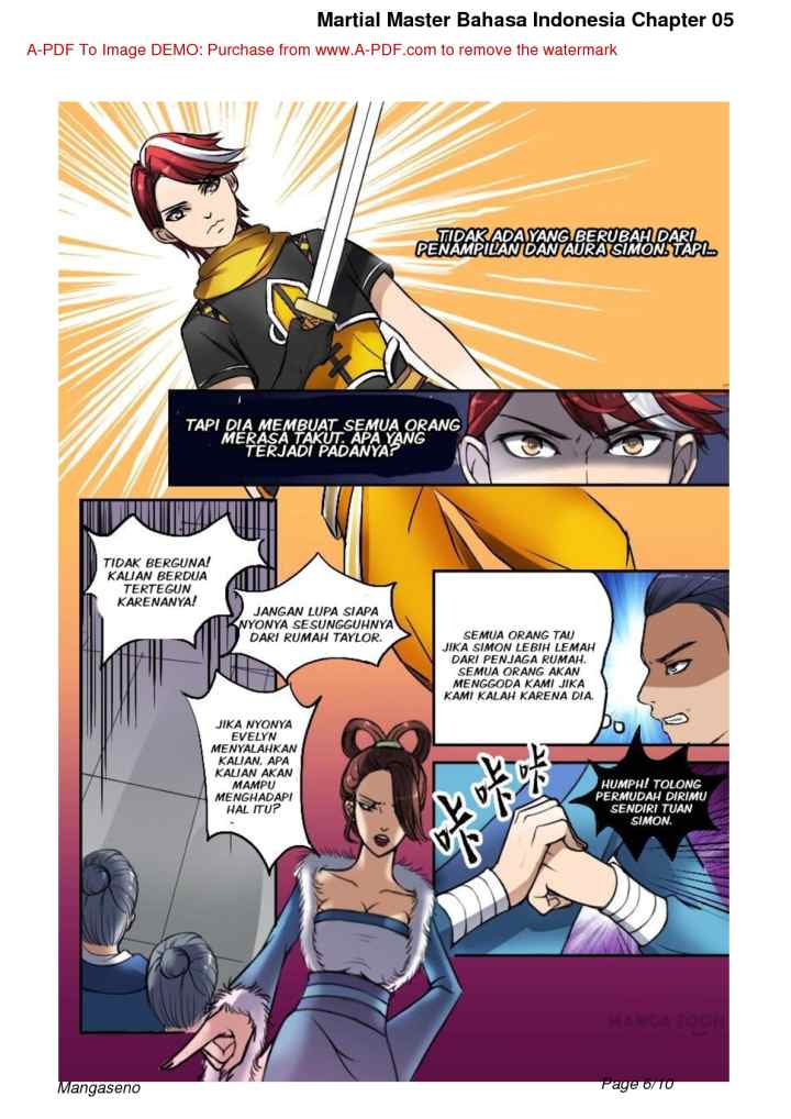 Martial Master chapter 5 halaman 6