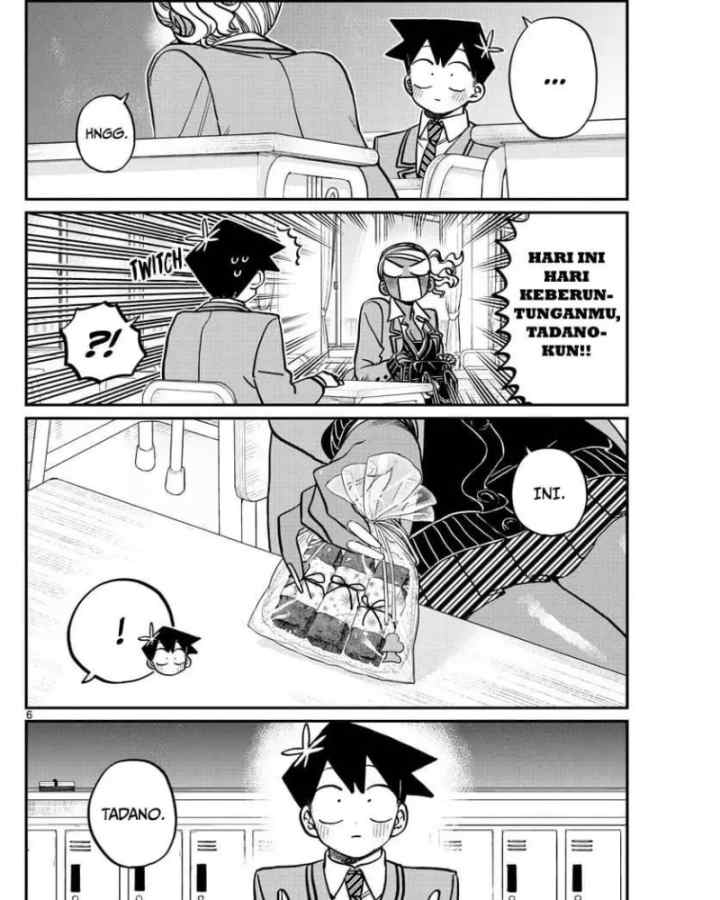 Komi-san wa Komyushou Desu chapter 300 halaman 6
