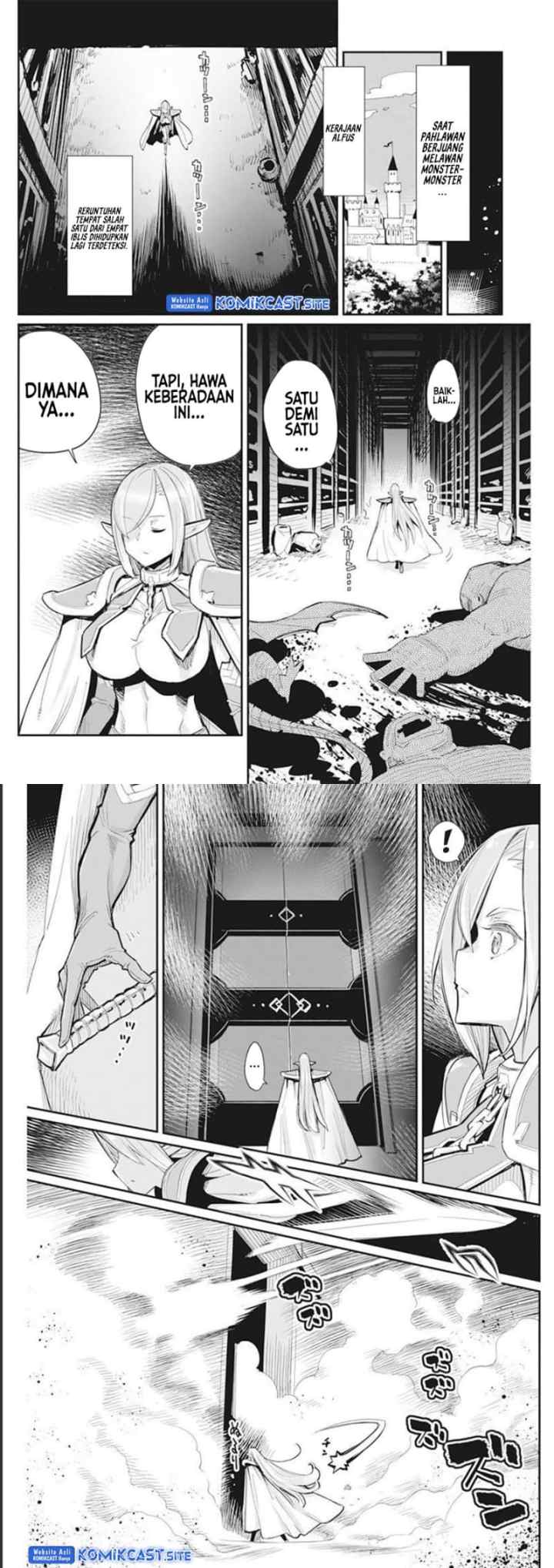S-Rank Monster no Behemoth Dakedo, Neko to Machigawarete Erufu Musume no Kishi (Pet) Toshite Kurashitemasu chapter 50 halaman 5