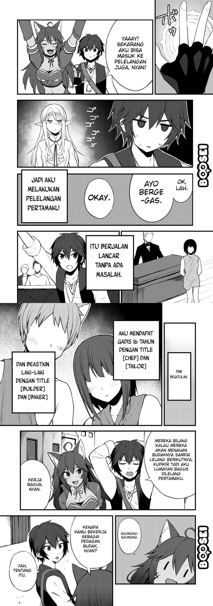 Dorei Shounin shika Sentakushi ga Nai desu yo? Harem? Nani Sore Oishii no? chapter 7 halaman 11